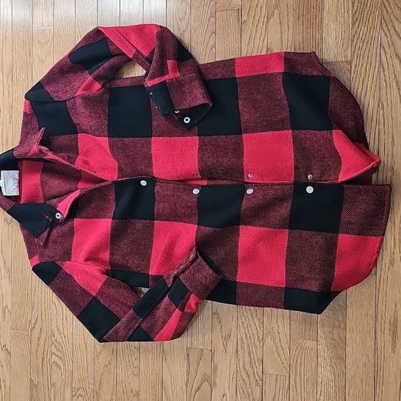 BB Dakota Women's Eldridge Buffalo Plaid Coat - Picture 2 of 4